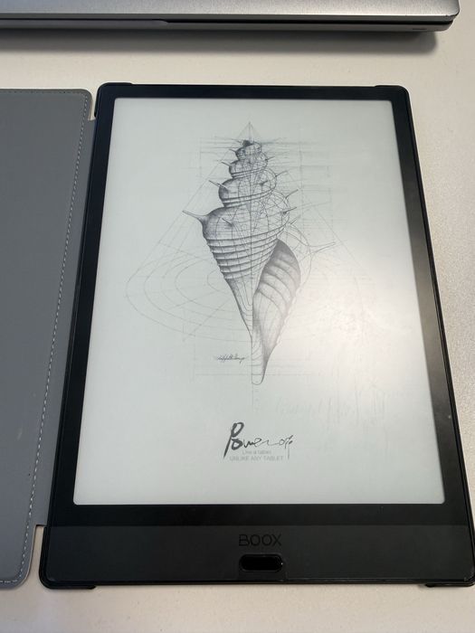 Boox note 3 - agenda electronica, calendar, ebook reader