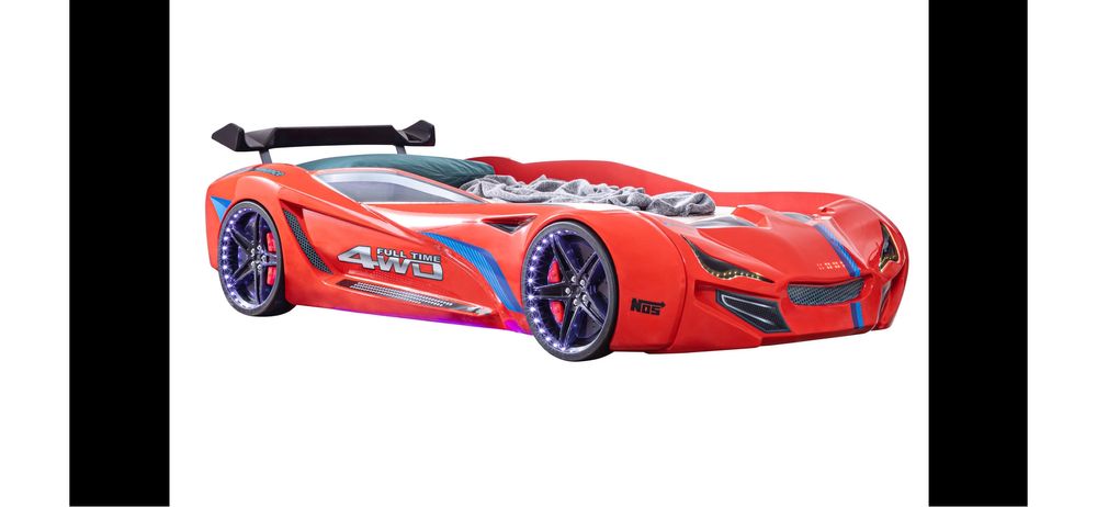 Комплект обзавеждане за детска стая Формула - легло кола