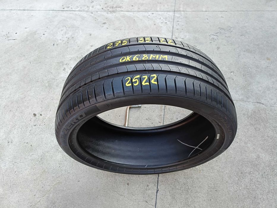 O anvelopa de vara 275 35 22 pirelli p zero pz4 profil de 6,8 mm dot 2522