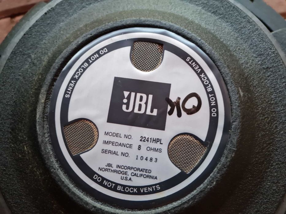 JBL   2241 hpl     Subwoofer pasiv 18 inch