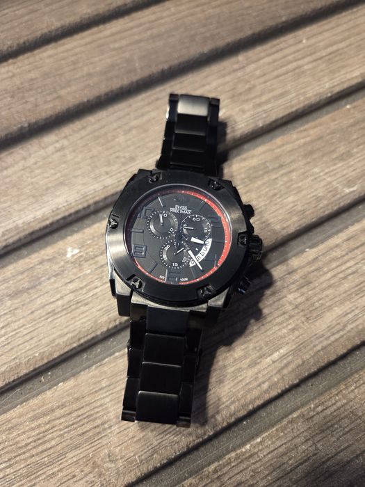 Ceas Swiss Precimax Chronograph Sapphire Crystal 100M – Full Black