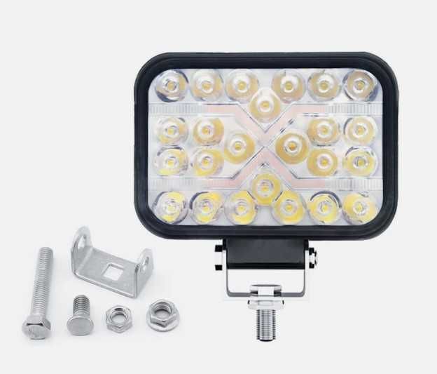 Халоген №3858-2 Прожектор с мигач 2 LED за кола 5″