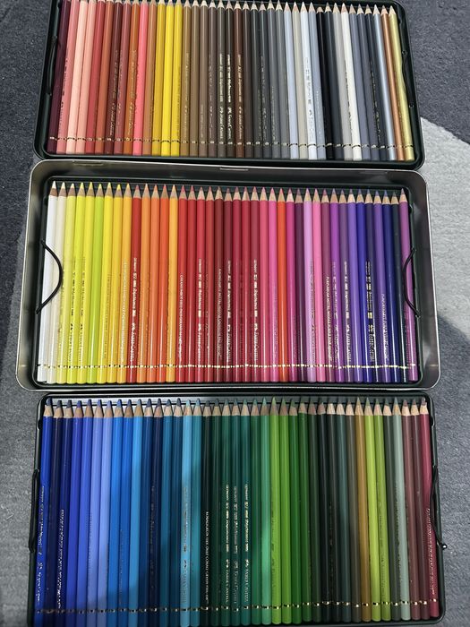 Creioane Colorate Faber-Castell Polychromos 120 culori