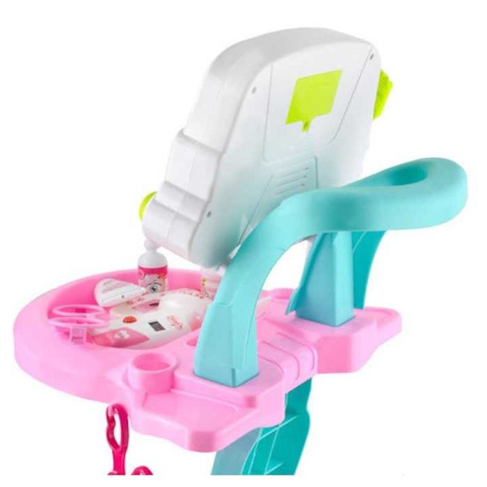 Set de doctor pentru copii 18-in-1 cu carucior lumini sunete joc rol