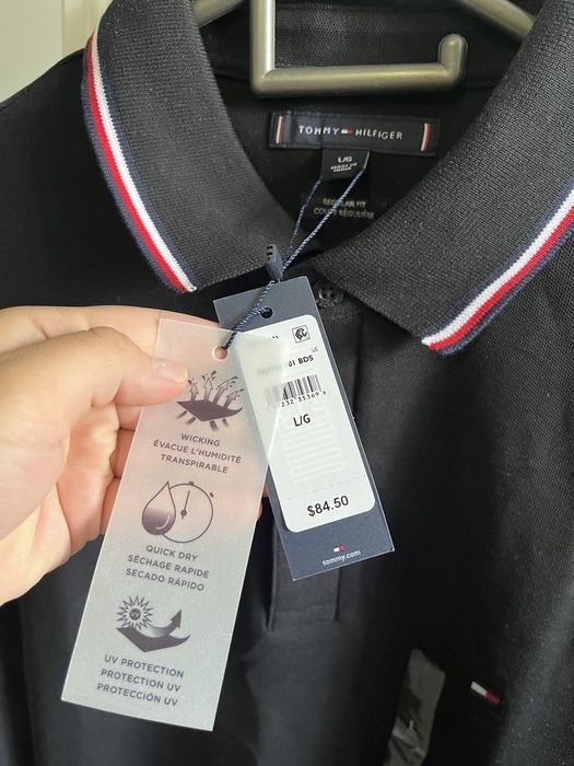 Поло Tommy Hilfiger с длинным рукавом
