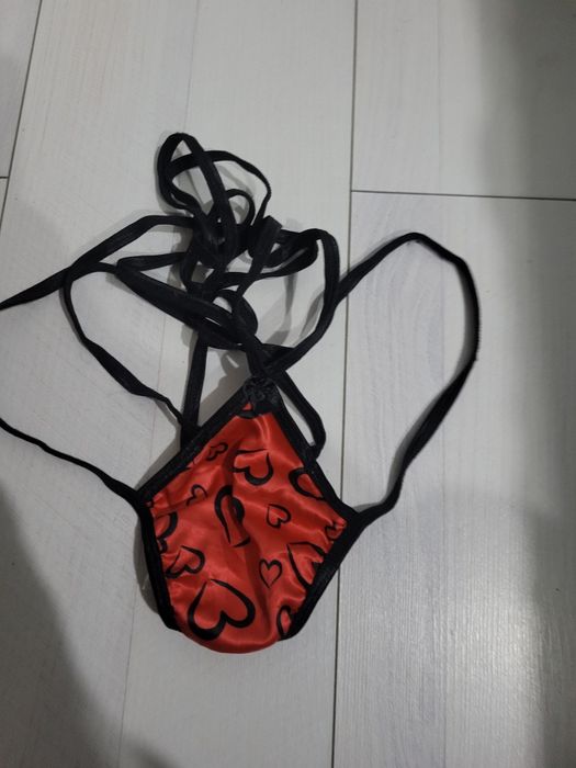 Bikini sexy roșii tanga