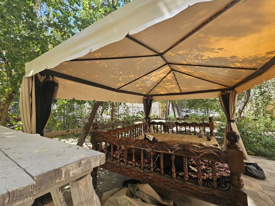 Тент баннер установка