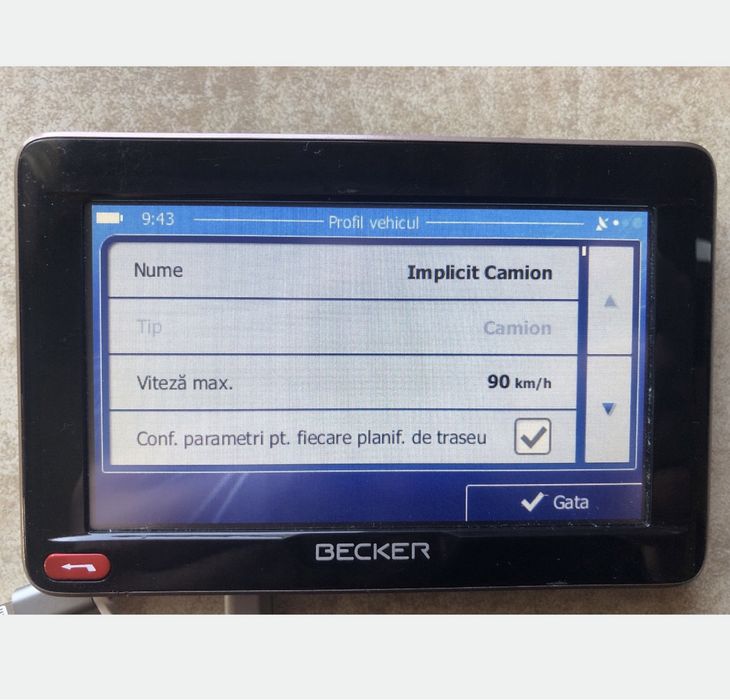 navugatie gps tir camion autobuz autoturism Becker harti actualizate 2026