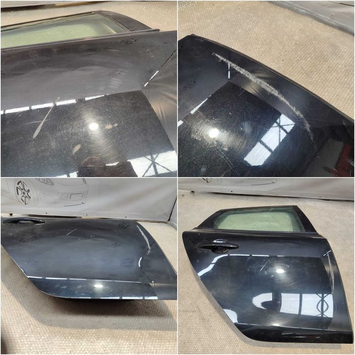 Ușă Spate Dreaptă Volvo V40 Hatchback Negru Cod Culoare Black Sapphire 45200 2015 / [2012-2019] / 32351000 (3D)