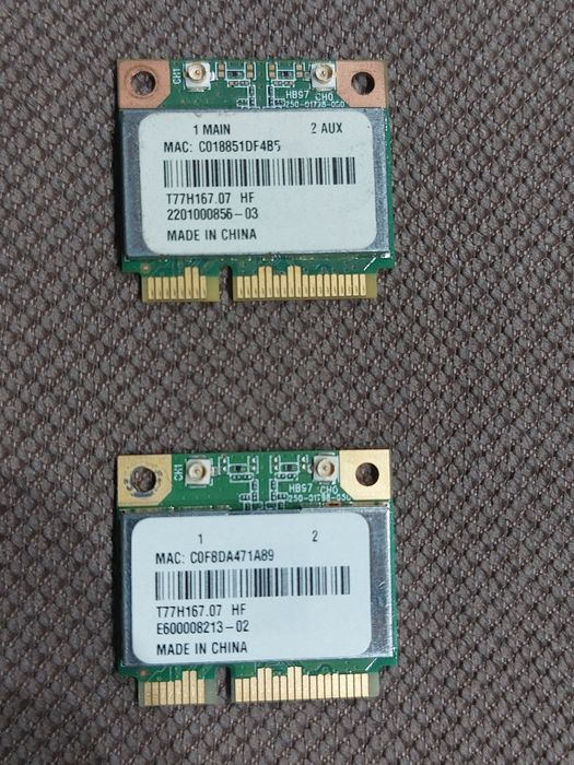 Vand memorie Ram laptop 2 G , 4 Gb, placuta Wi-Fi Laptop