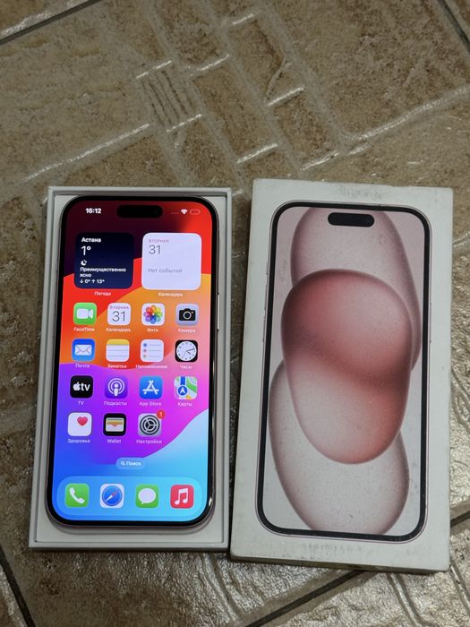 iPhone 15 128GB.86%.В Идеале! 10/10.