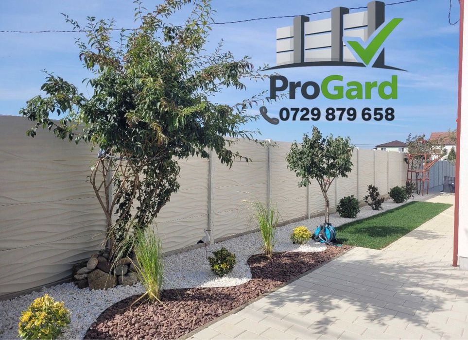 gard din placi si garduri de beton