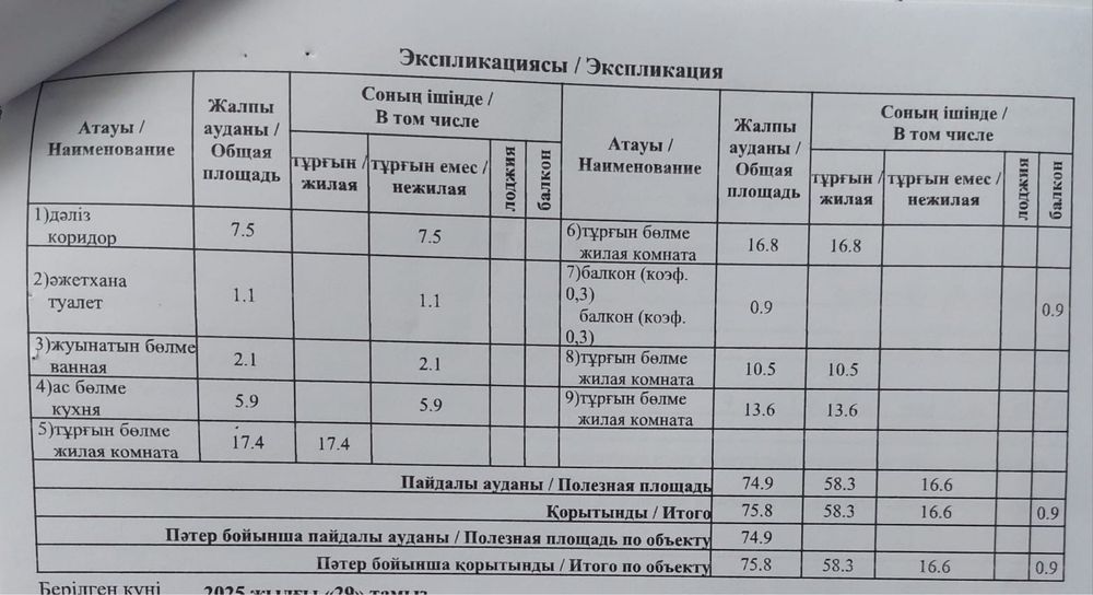 Продам 4-х комнатную квартиру