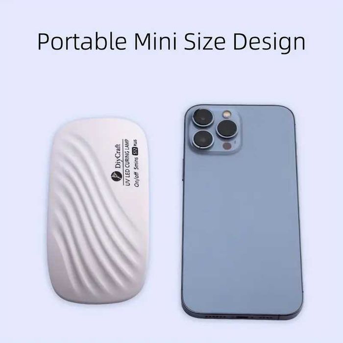 Mini lampa UV/LED 36W pentru uscare oja, gel unghii si alte aplicatii