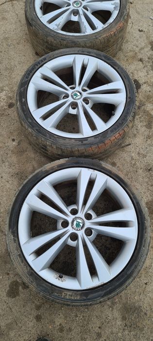Jante roti R18 Skoda Octavia 2 VRS originale 225/40r18 et51