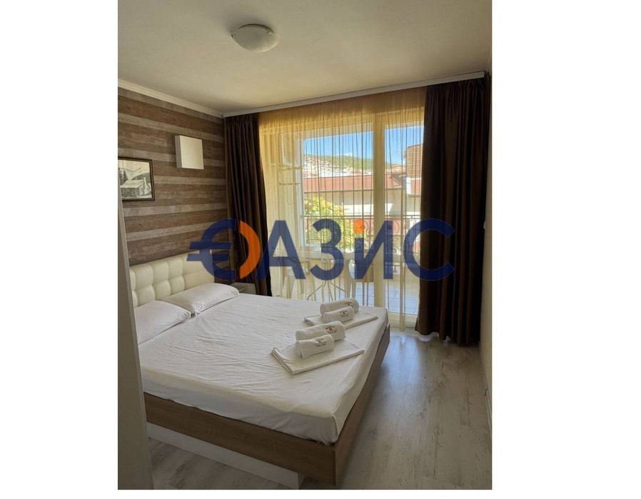 2-стаен апартамент на 4-ти етаж, Вила Сардиния, Свети Влас, България - 58,81 кв. м.,#34187008