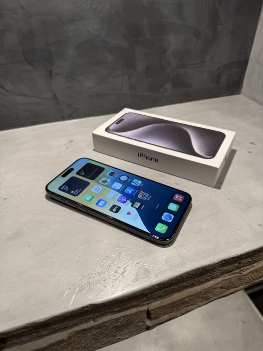 КАТО НОВ Iphone 15 Pro Max Blue Titanium