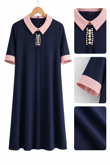 Стилна дамска рокля