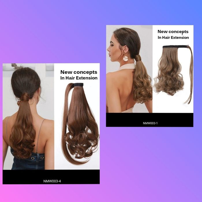 Парики, хвосты в ассортименты