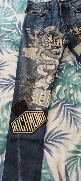 Оригинални мъжки дънки-RICHMOND I JUST KAVALLI