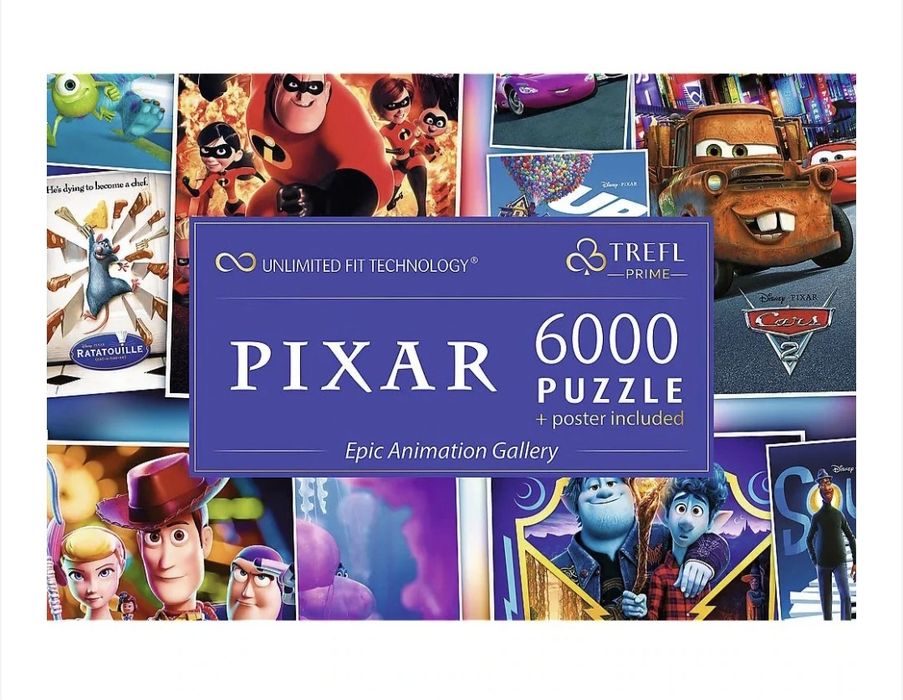 Пъзел 6000 UFT Disney PIXAR Collection,1333x928mm, 4 пъзела