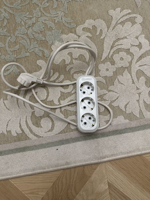 Defender удлинитель с защитой и USB