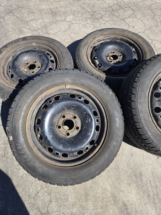 Roți Complete 5x112 VW AUDI SKODA SEAT IARNA 195.60.15 Pret 650 lei