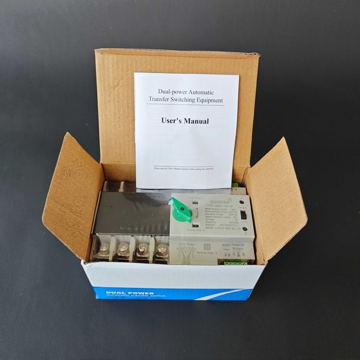 Suntree Автоматични Ум шалтери 100А ATS трифазен мрежа/инвертор