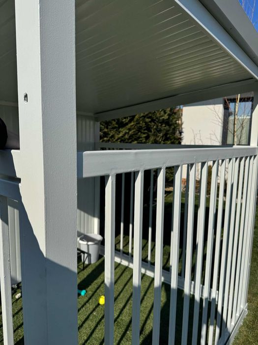 Țarc câini + cușcă încălzită (panouri sandwich) | 2 nivele | 3500 lei