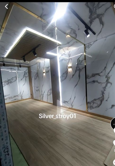 Бамбук Панель Гибкий Мрамо  Мдф панель