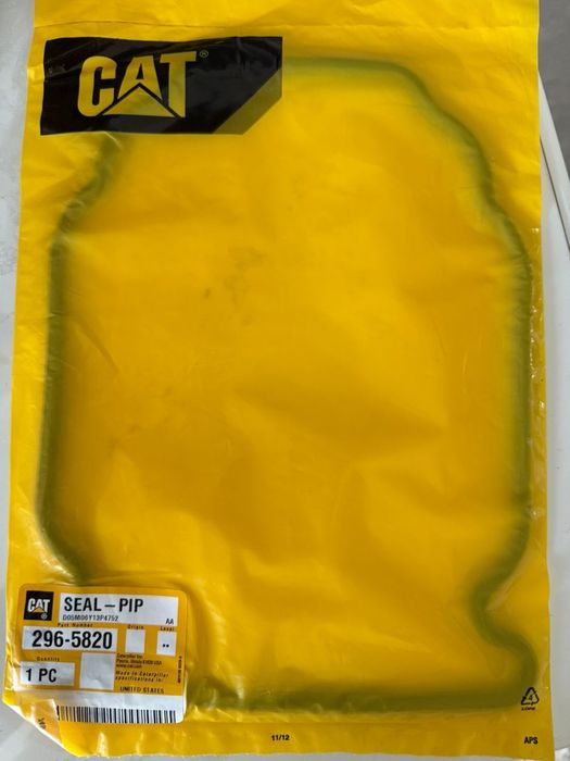 Прокладка крышки ГБЦ 296 Caterpillar