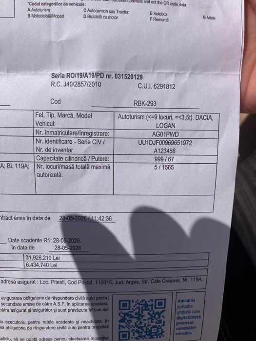 Logan 2022 benzina 1 litru