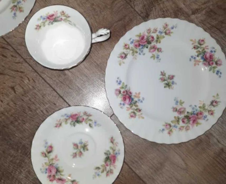 Троен сет ROYAL ALBERT СЕРИЯ Moss Rose