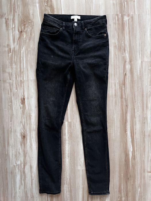 blugi skinny negri hm