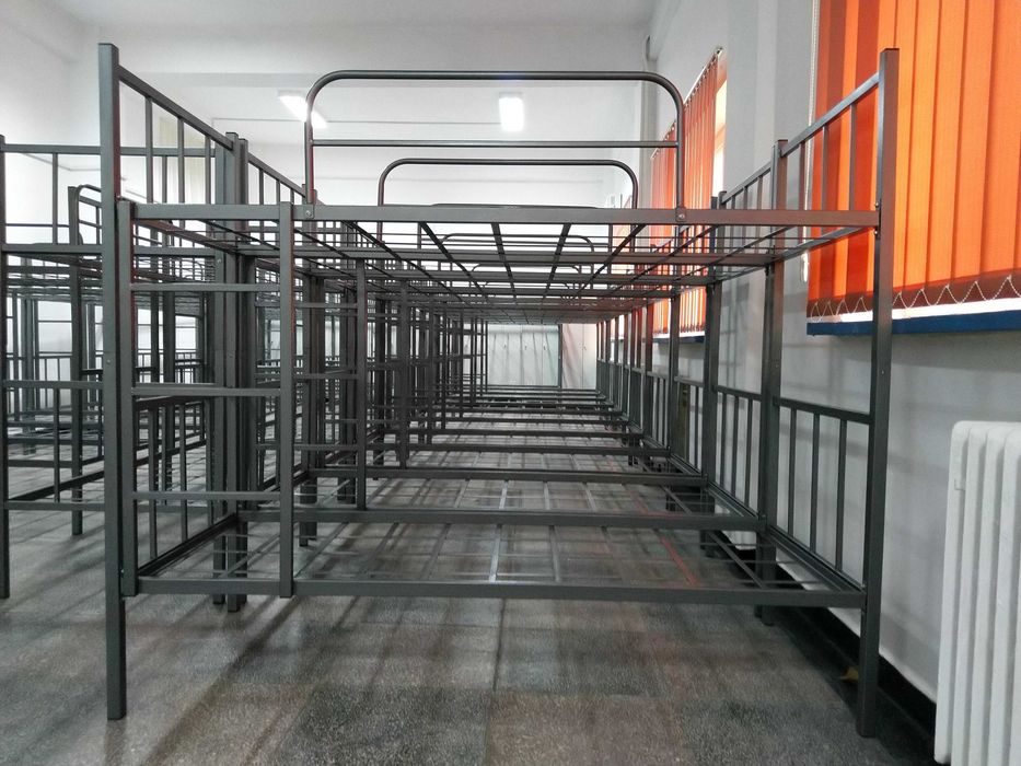 Paturi Metalice BEL- 8 + Saltele + Lenjerii Complete - Super Ofertă!