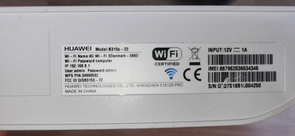 HUAWEI 4G cu sim routere libere de retea 110 lei bucata
