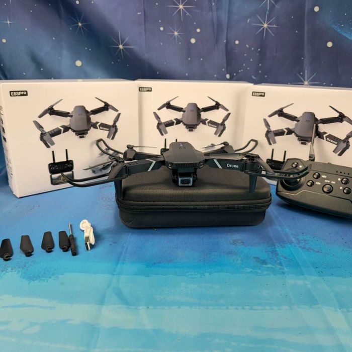 Дрон E88 Pro Компактен, Мощен и Лесен за Управление