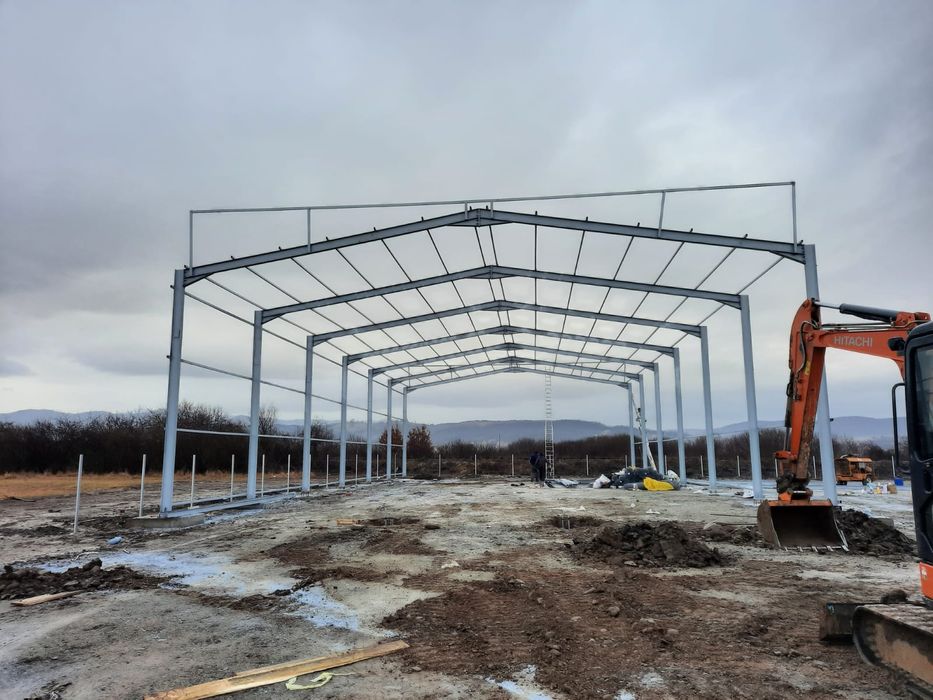 Vând Hale metalică conform proiectului dvs lucrăm fără avans