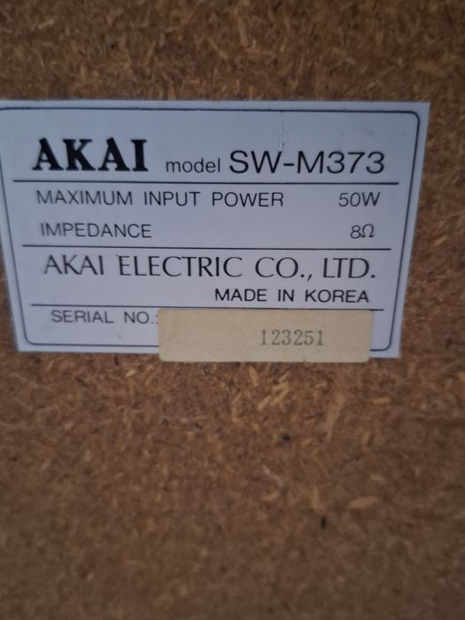 Boxe pasive Akay 4 buc și Sony 2 buc