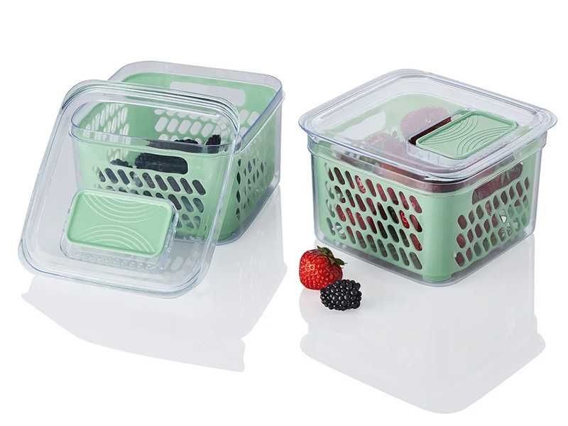 НОВИ!  Хладилни кутии за съхранение с капак и кошничка 5,5л/1.8л