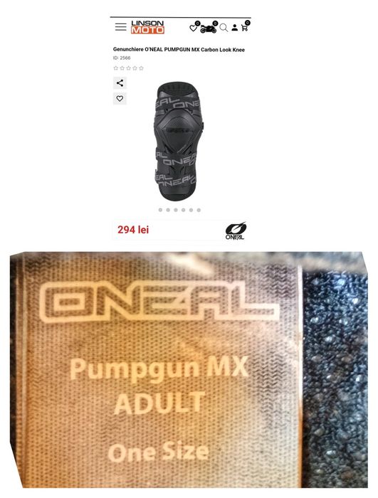 Genunchiere protecție enduro O'Neal carbon