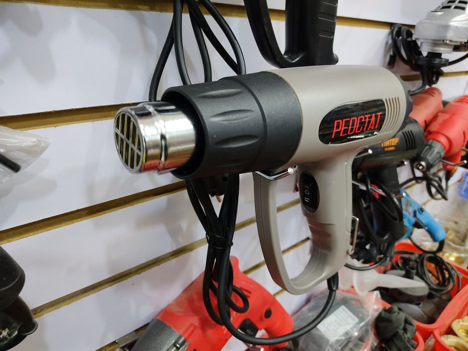 Фен Строительный технический РЕОСТАТ 2000вт Fen