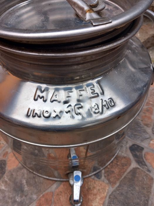 Vind bidon inox alimenrar ,15 l !
