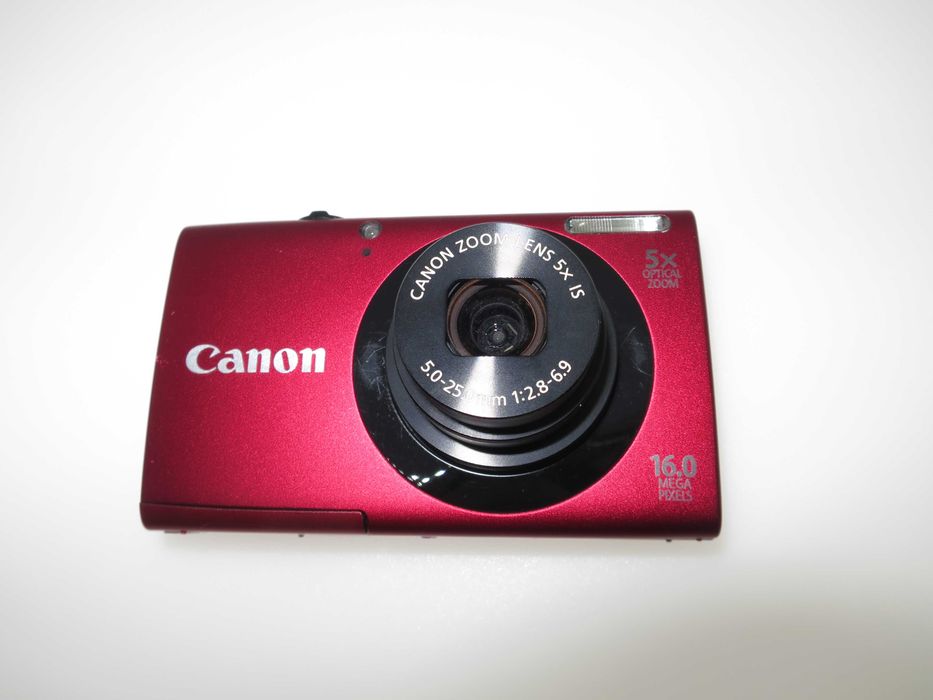 Canon PowerShot A3400 червен компактен цифров фотоапарат камера отличе