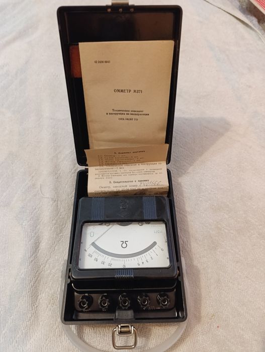 Омметр М371 НОВЫЙ СССР