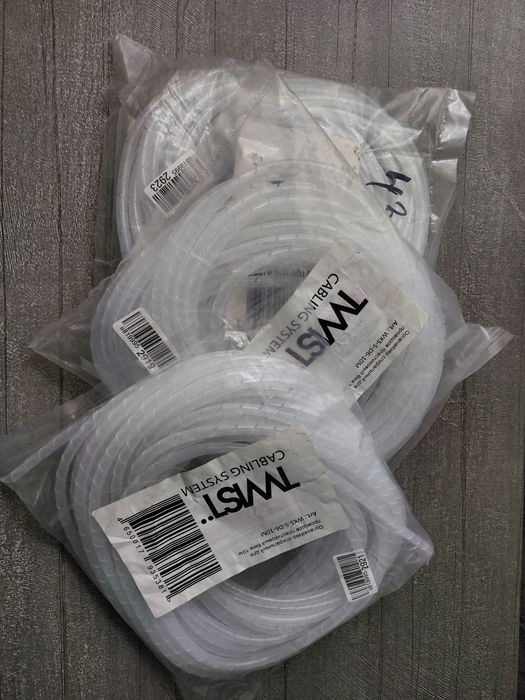 Органайзер для проводов. Спиральный