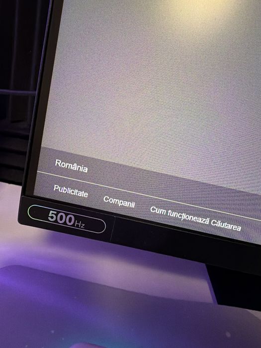 Monitor Alienware 500Hz