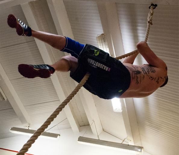 Въже за Катерене - Ø38 мм x 7 метра / Climbing Rope / Фитнес Въжета