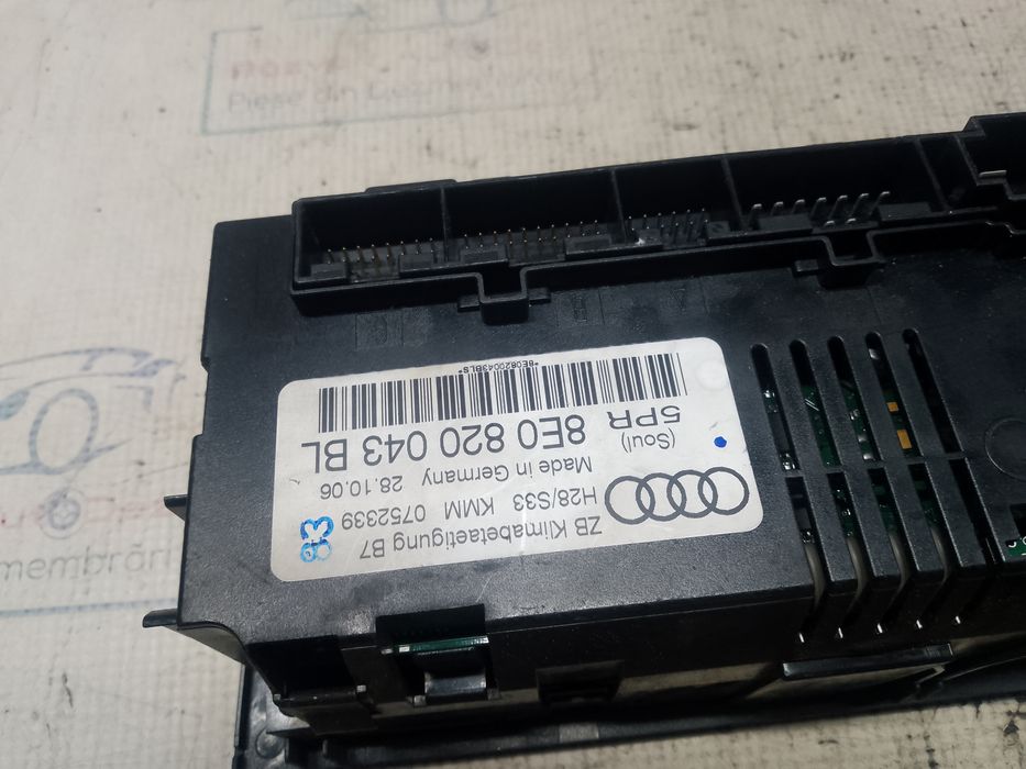 panou comanda clima audi a4 b7 2007