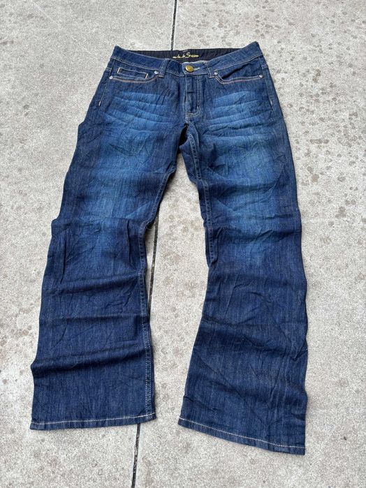 Sasson тъмносини bootcut дънки с шевове